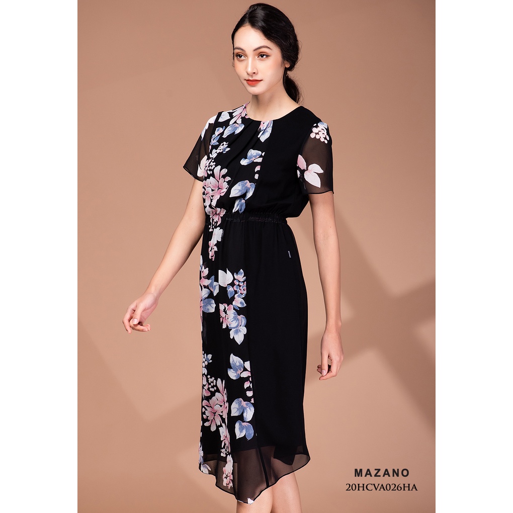 Váy phối họa tiết cách điệu MAZANO MS 20HCVA026HA