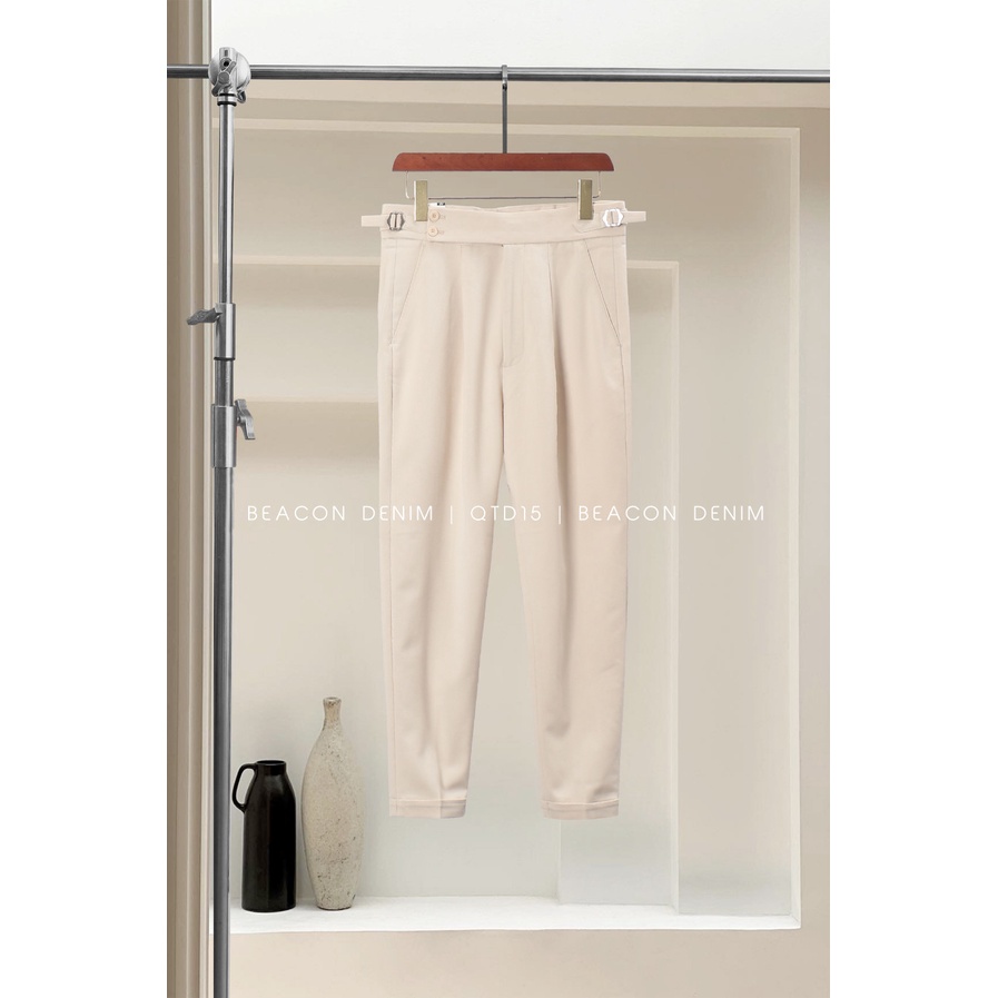 Beacon Denim (Bờm Store) - Quần tây nam dài cạp cao mã TD15