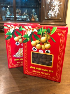 Hàng mới 2024 - Long Nhãn Hưng Yên loại 1 - Hộp 500g