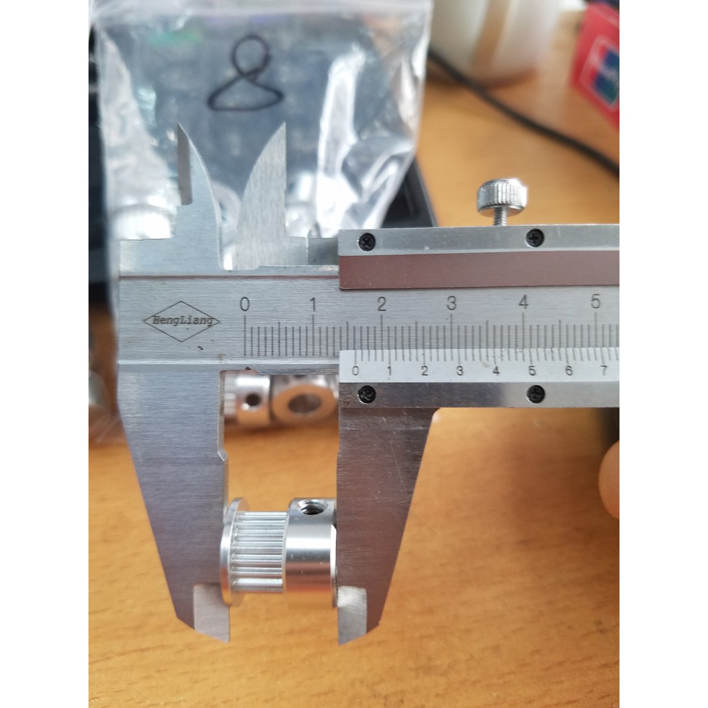 Puli 20 răng 2GT nhiều kích cỡ trung dùng cho máy in 3D dẫn động bánh xe