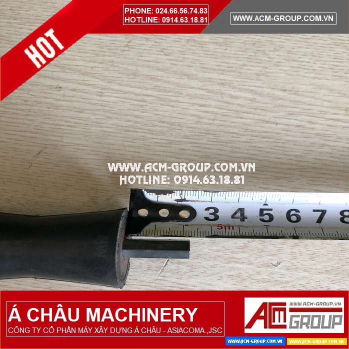 QUẢ CAO SU, KHỚP NỐI TY RUNG MÁY ĐẦM THƯỚC INOX