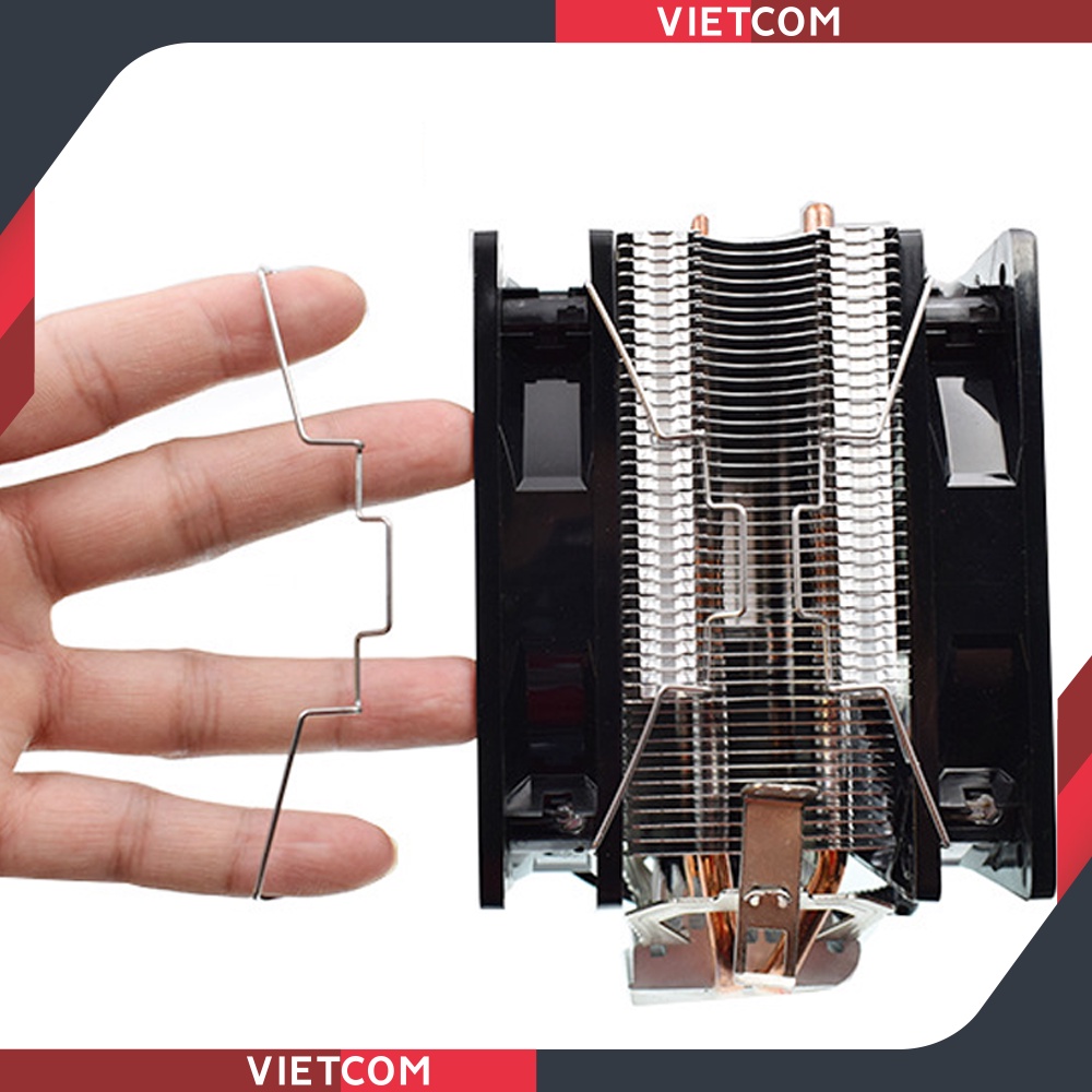 Gông gắn quạt tản nhiệt CPU - Loại 9cm và 12cm - Chất liệu Thép, mạ Niken