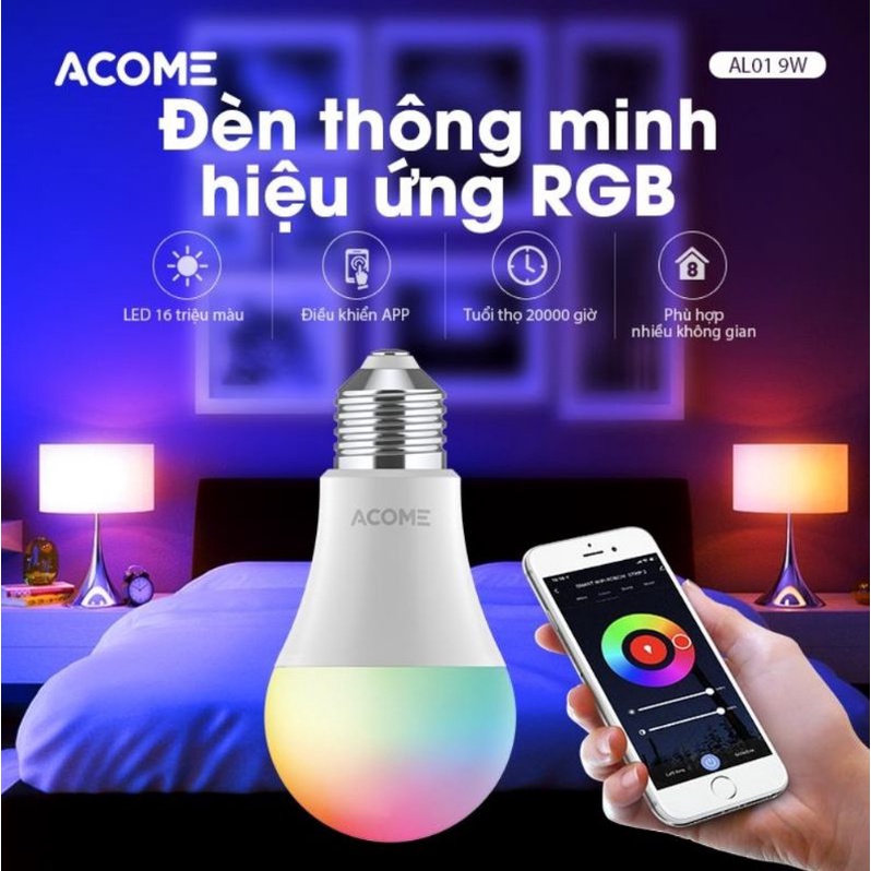 Bóng Đèn Thông Minh ACOME AL01