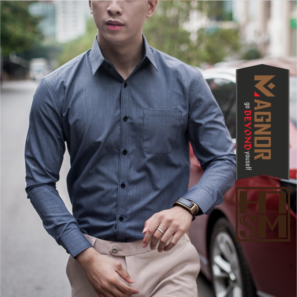 Áo sơ mi nam HTSM MAGNOR Medium fit Pro (Year of the Buffalo limited edition)