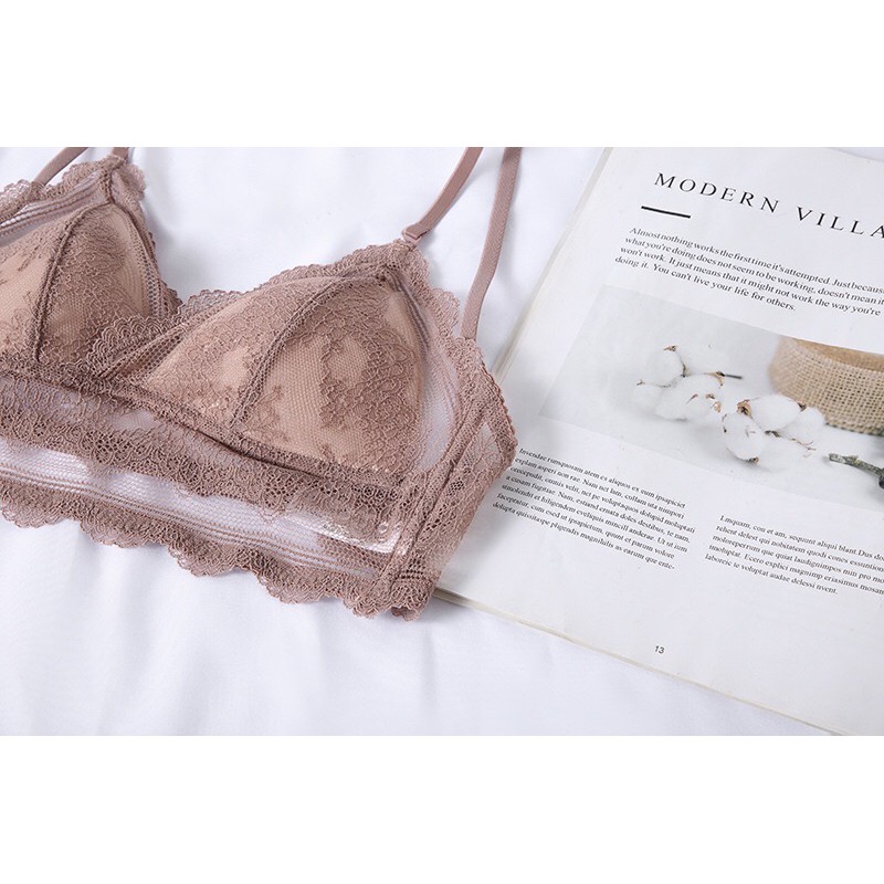 Áo Bralette Ren Hở Lưng Mặc Nhiều Kiểu Sexy Mới A320