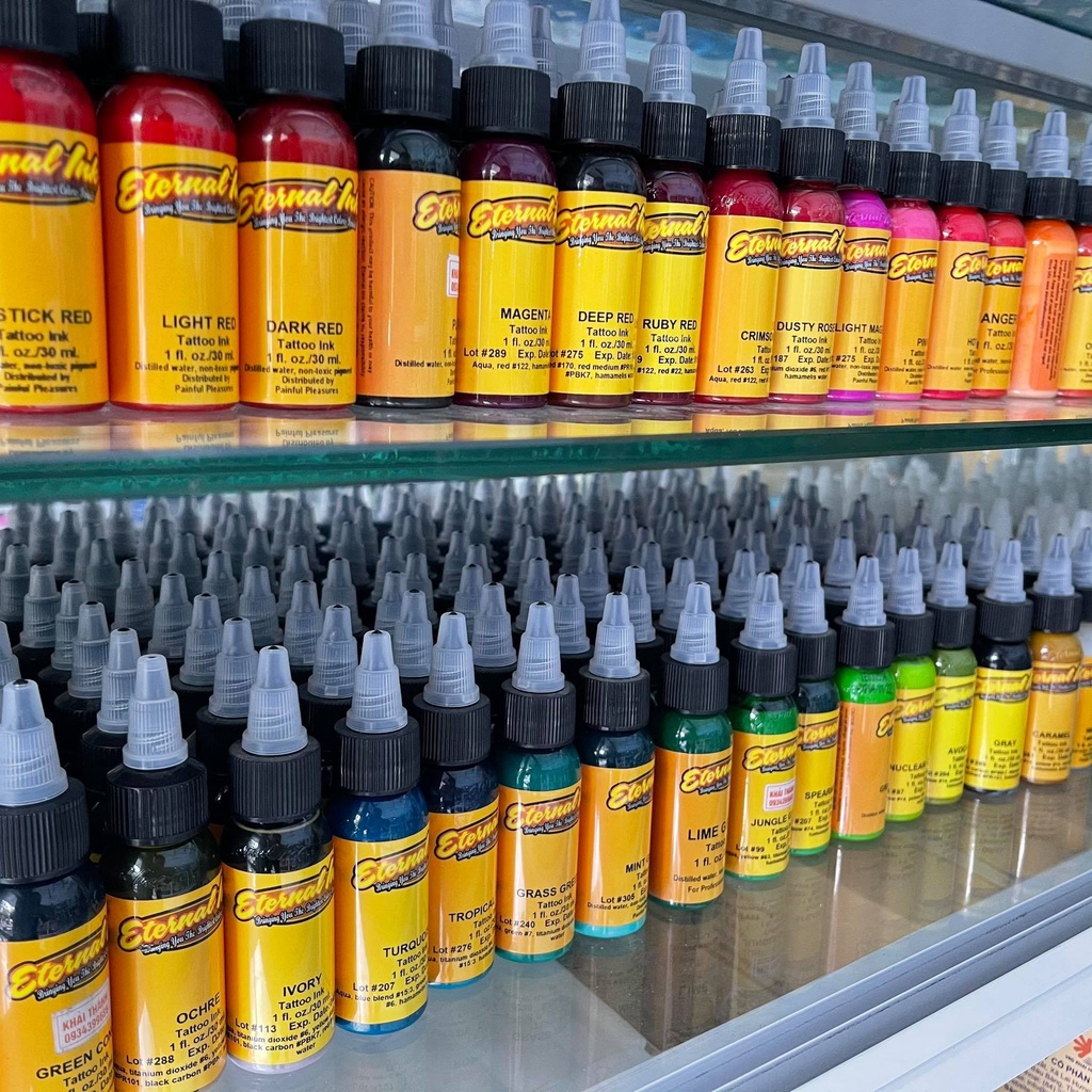 Mực Xăm Eternal Orange 30ml