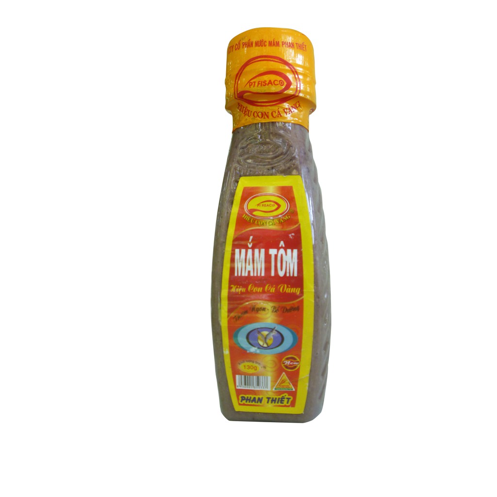 MẮM TÔM PT FISACO - Hiệu Con Cá Vàng - chai 100g