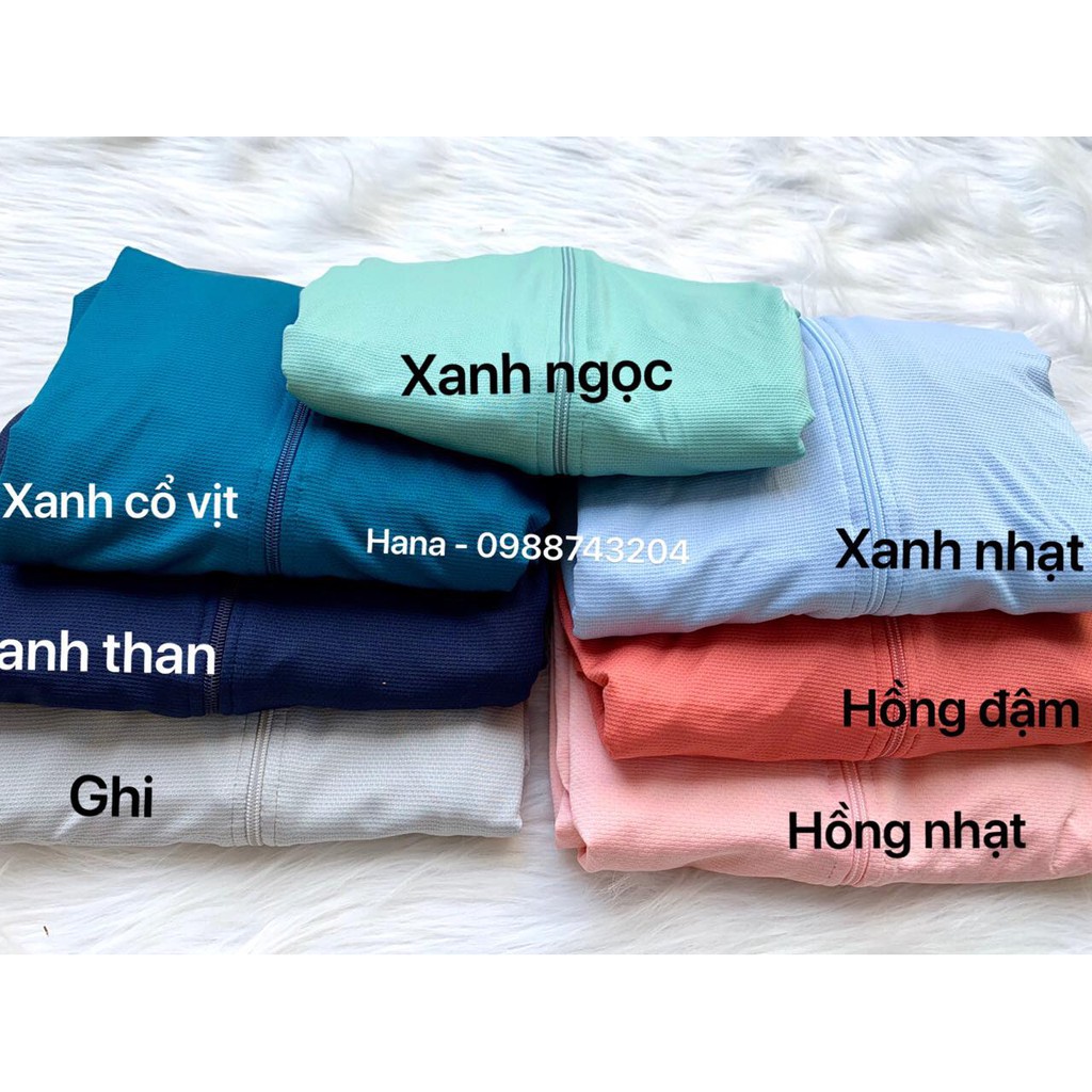 Áo Chống Nắng 2 Lớp Toàn Thân 2021, Vải Hạt Cườm Loại 1, Dáng Dài Từ m5 - m7 C. Novembre
