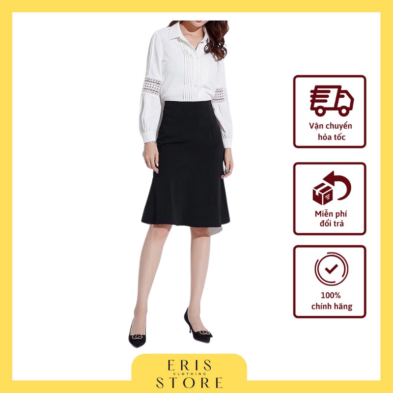 Chân váy nữ ERIS xoè đuôi cá đồ công sở chất vải siêu đẹp