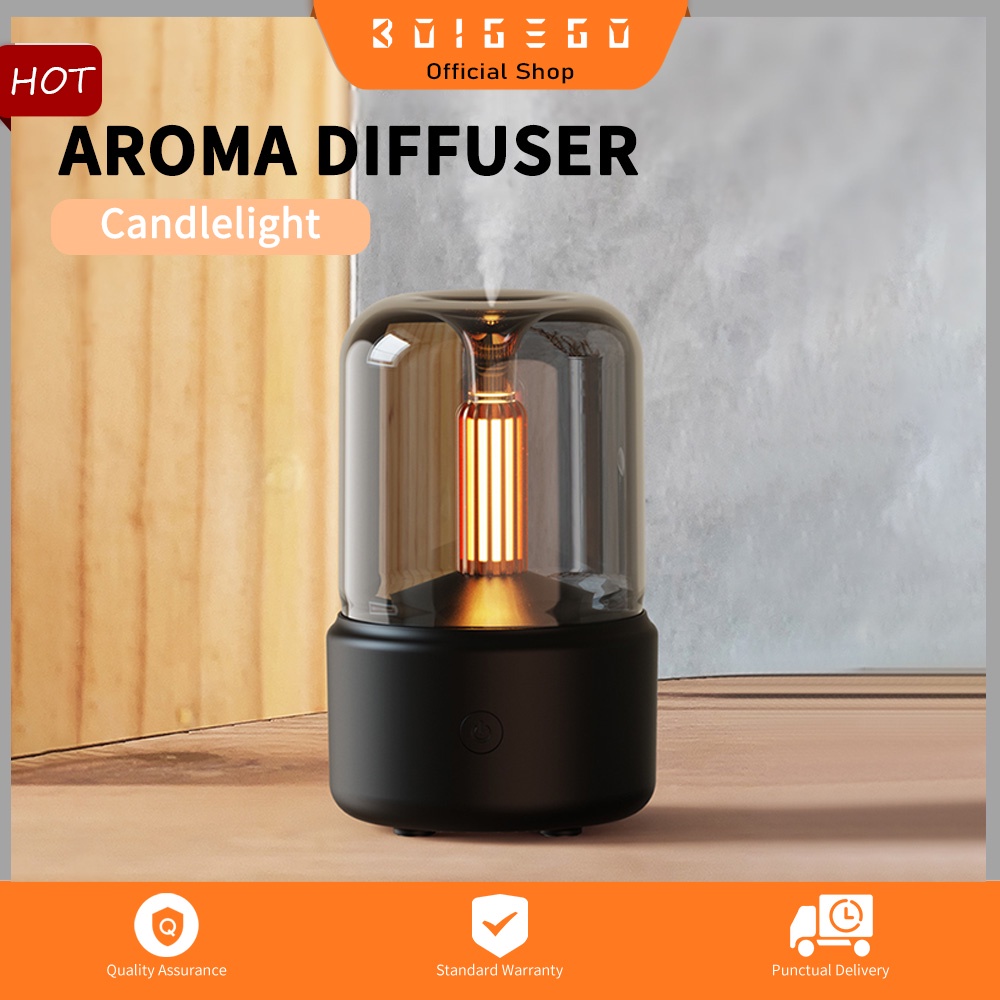Máy Khuếch Tán Tinh Dầu 120ml Tích Hợp Đèn Ngủ Tiện Dụng