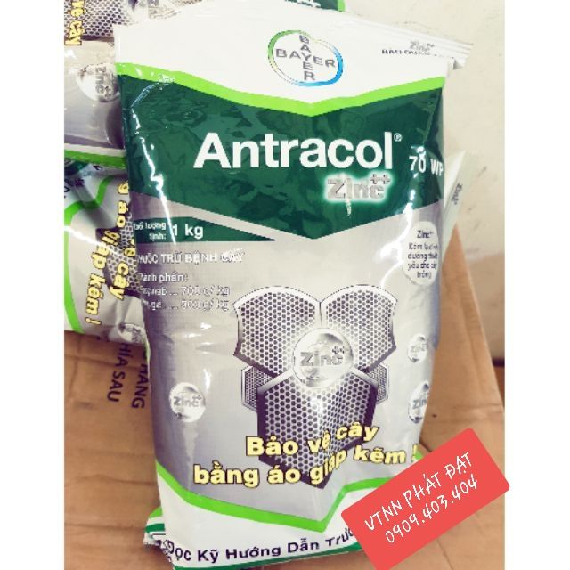 Thuốc Trừ Bệnh ANTRACOL 70WP (gói 1kg)