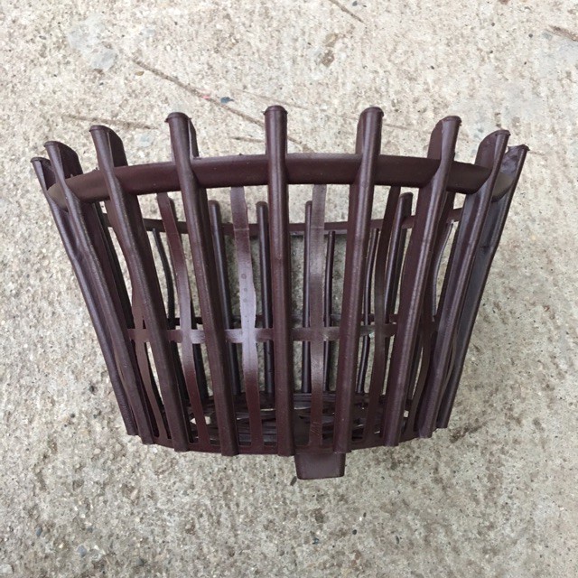 Chậu nhựa giả gỗ trồng lan phi 25 có nan phụ chống rơi giá thể hàng đẹp, phân phối chuyên nghiệp.