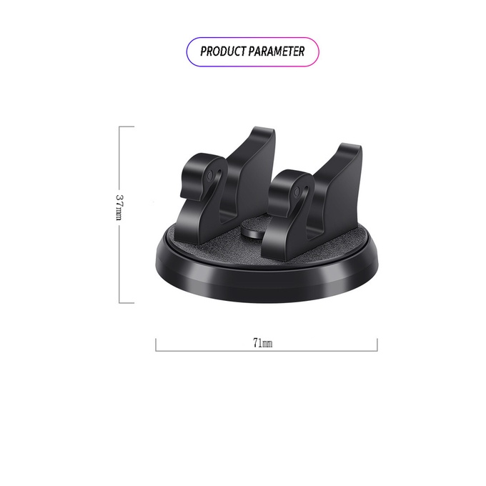 Giá đỡ điện thoại xoay 360 độ tiện lợi chất lượng cao cho xe hơi