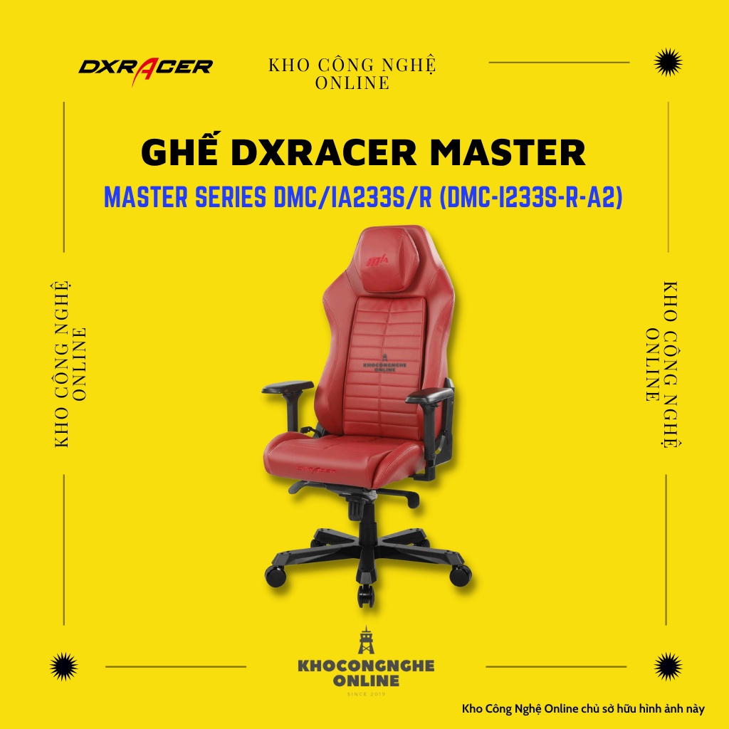 Ghế DXRACER Master series DMC/IA233S/R (DMC-I233S-R-A2)