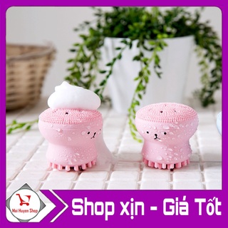 Máy massage Bạch tuộc tạo bọt rửa mặt siêu sạch