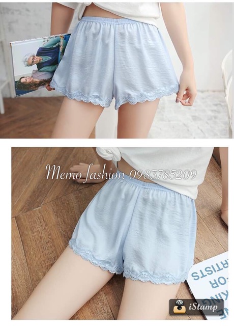 Quần đùi ren satin [có kèm video ảnh thật] | BigBuy360 - bigbuy360.vn