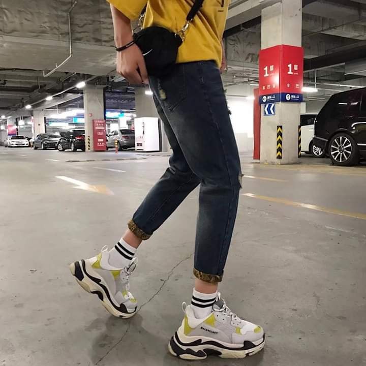 Quần jean nam #K312, màu sắc: Xanh, Size: 28-33