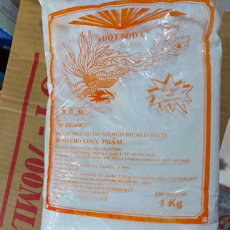 Bột nở hiệu con phụng 100g (tiêu mặn)