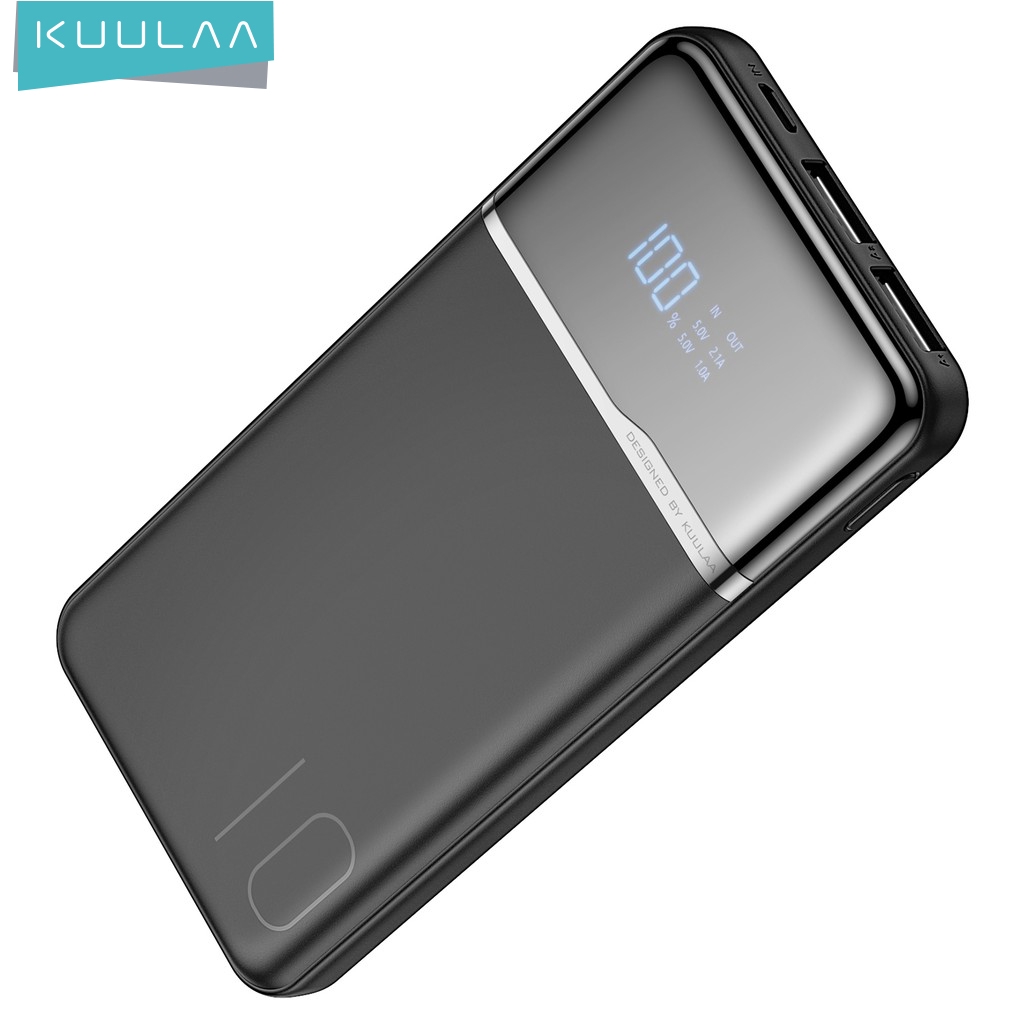 Pin sạc dự phòng KUULAA 10000mah có đèn LED chất lượng cao | BigBuy360 - bigbuy360.vn