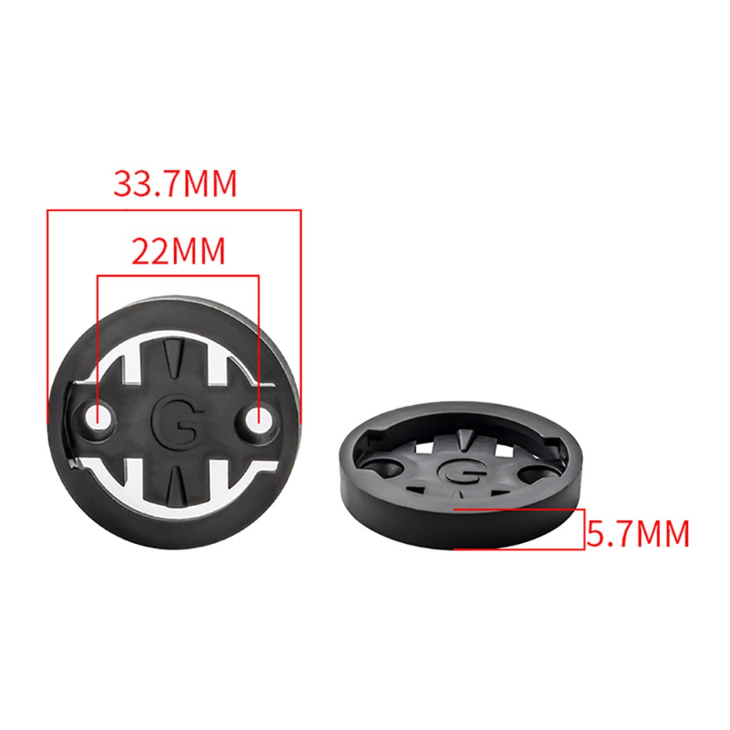 Thiết Bị Chuyển Đổi Đồng Hồ Gắn Tay Lái Xe Đạp Dành Cho Garmin Wahoo B 33.7x6.7mm