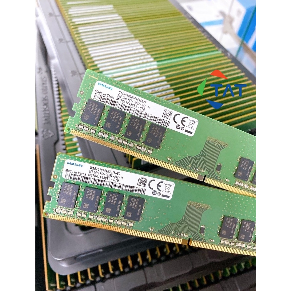 Ram Hynix Samsung Kingston 8GB DDR4 2666MHz Dùng Cho Máy Tính Để Bàn PC Desktop - Bảo hành 36 tháng