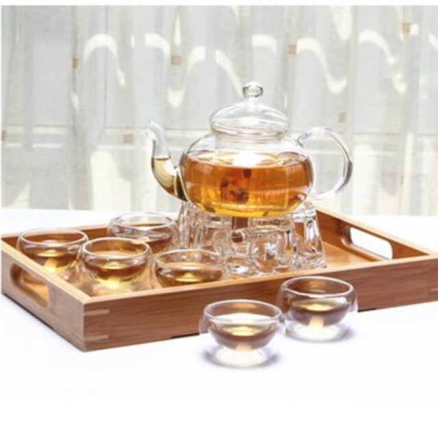Bộ ấm trà thuỷ tinh