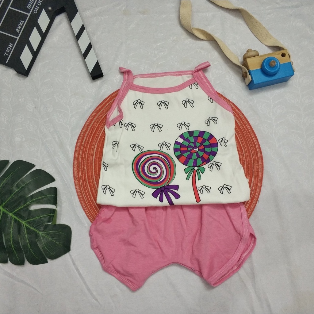 Bộ hai dây bé trai bé gái mặc nhà đi học đi chơi Hạ Băng Designs vải cotton 1-5 tuổi, 8-18kg