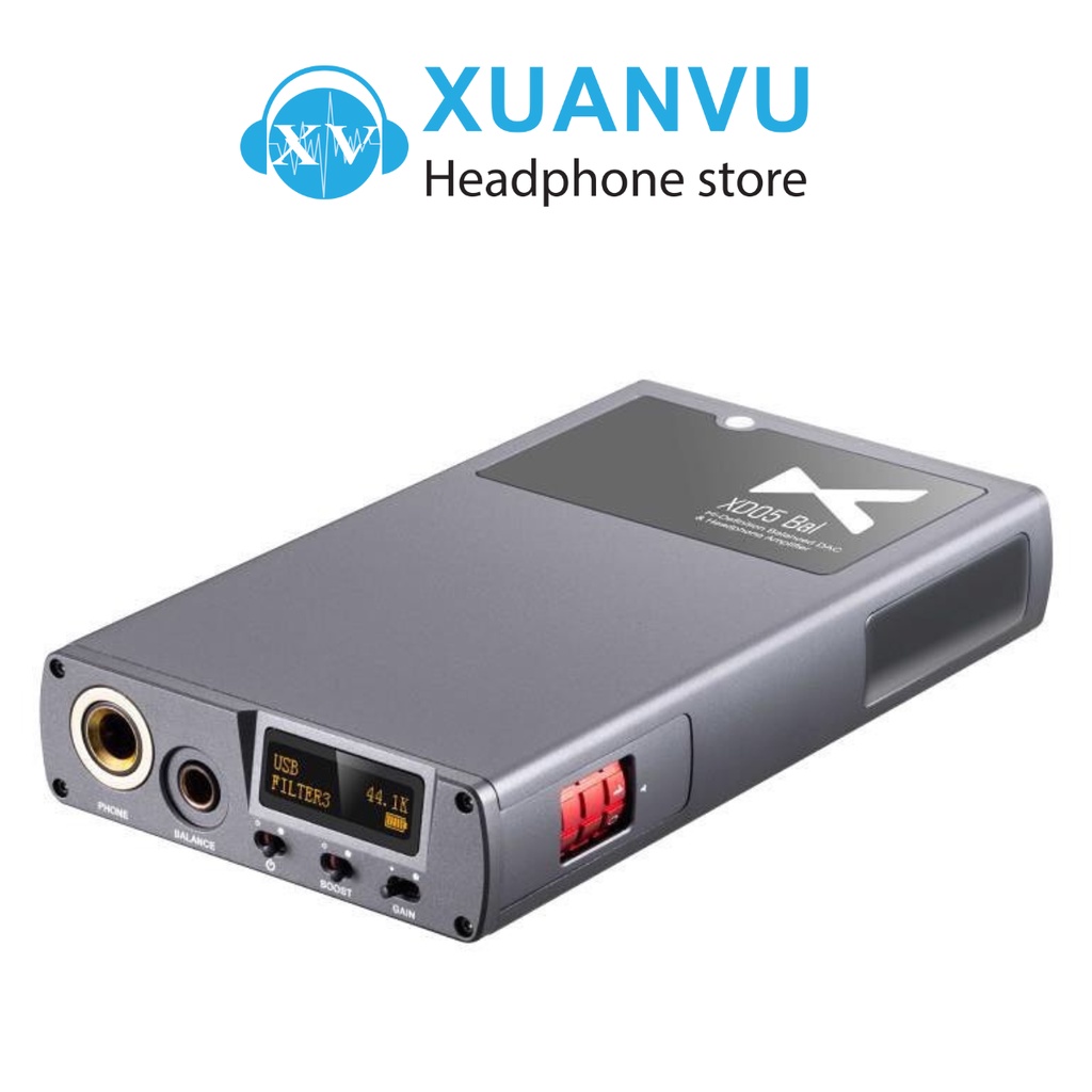 DAC/AMP xDuoo XD05 Bal - Bộ Giải Mã Cao Cấp, Hộ Trợ Bluetooth, Dual Dac ES9038Q2M