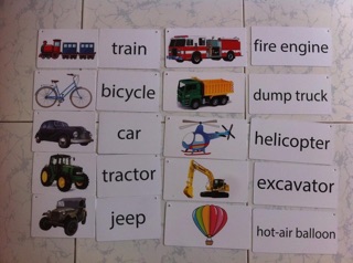 Flashcard tiếng Anh cho bé