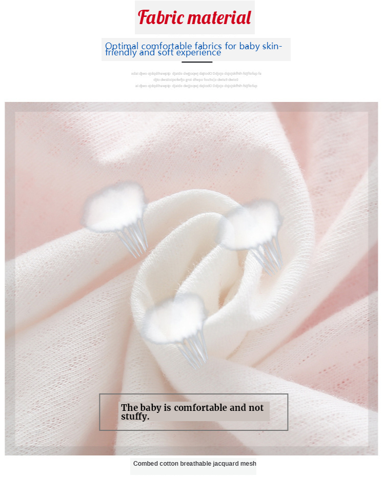 Áo liền quần ngắn tay chất liệu cotton dành cho trẻ nhỏ mới sinh