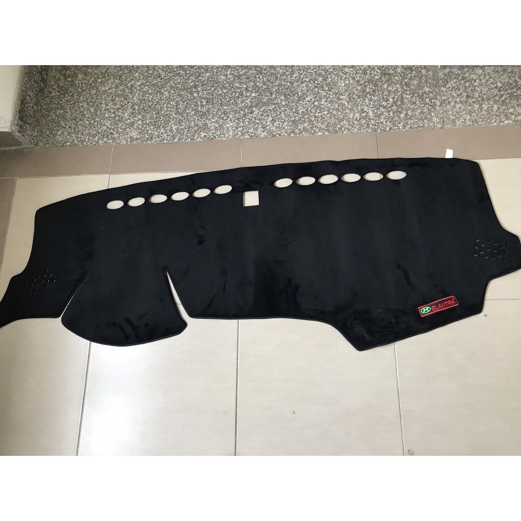 Elantra 2022, 2021, 2020, 2019, 2018, 2017, 2016 Tấm Che Nắng Taplo Chống Trượt 3 Lớp CHẤT LIỆU NHUNG MỊN Loại 1