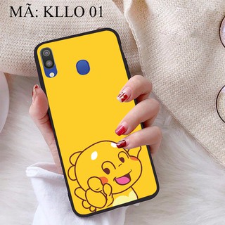 Ốp lưng Samsung M20 viền dẻo TPU BST Khủng Long Lai Ong
