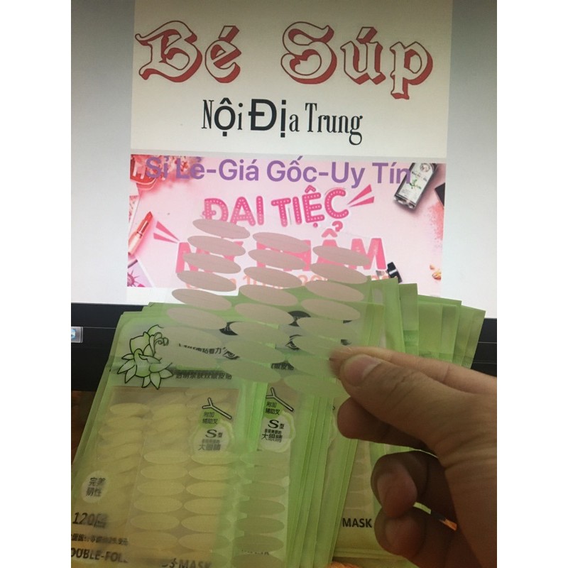 Dán Kích Mí Màu Da Tự Nhiên Dream Kiss 120 Cặp kèm dụng cụ