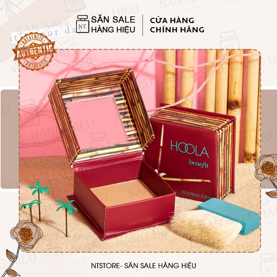 Phấn tạo khối Benefit Hoola Bronzer Deluxe kèm cọ
