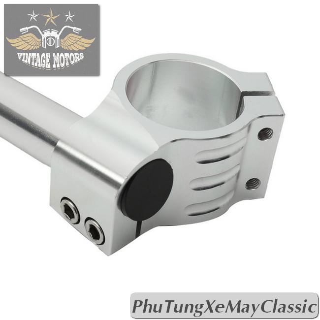 GHI ĐÔNG CLIP-ON ĐỘ CAFE RACER - Ghi đông clip-on độ Cafe racer nhôm CNC Nguyên khối 45mm lắp cho thụt USD