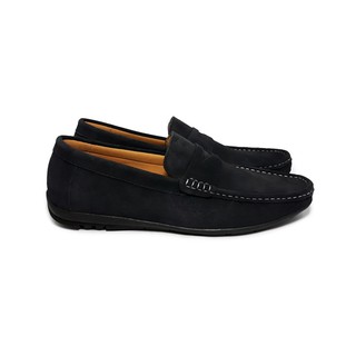 Giày lười nam simier da bò thật - sm01