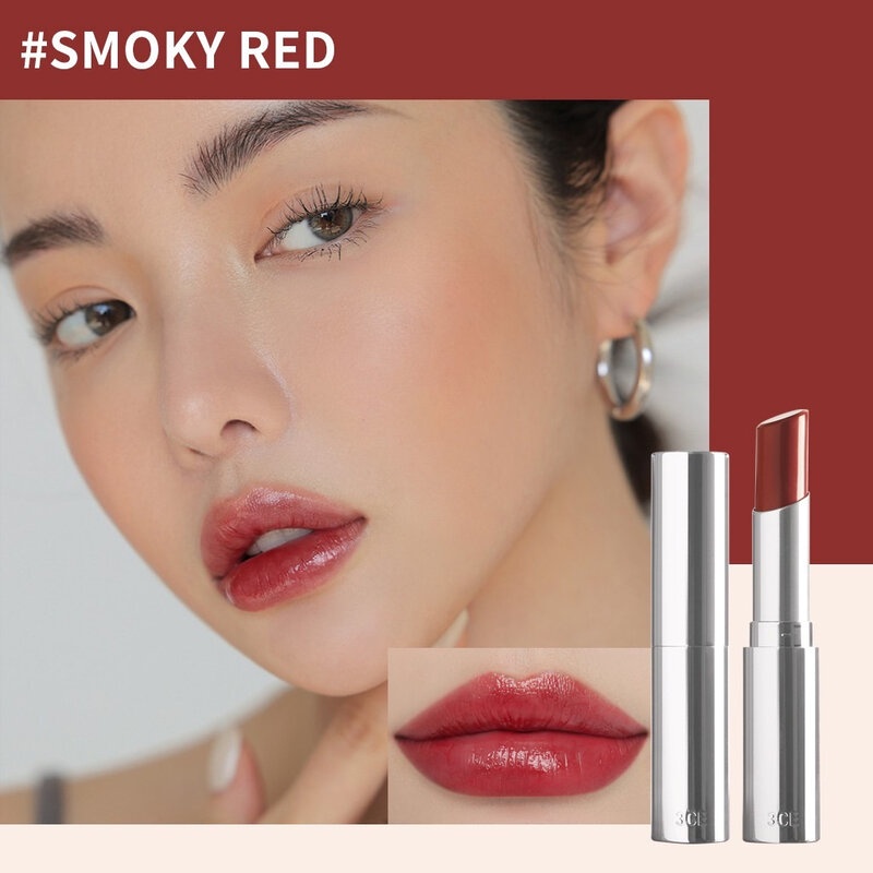 Son Bóng 3CE Căng Mọng #Smoky Red - Màu Đỏ Tía 3g