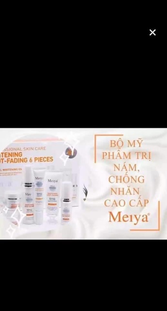 Bộ mỹ phẩm meiya vàng cao cấp chuẩn nhật