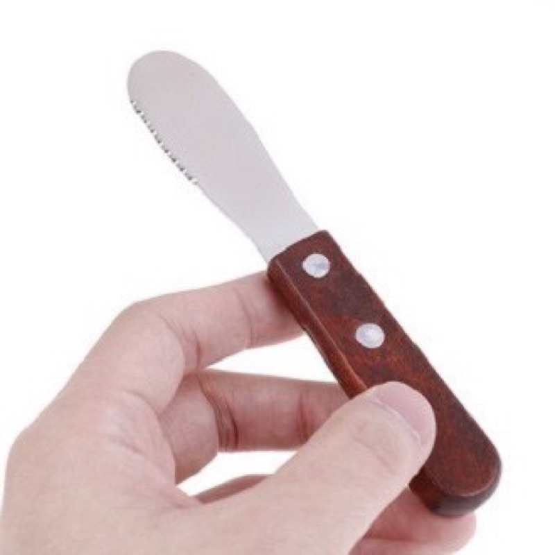 Dao Tập Cắt Cho Bé An Toàn Dao Phết Bơ Mini Cán Gỗ