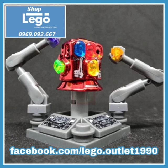 Xếp hình Iron man Infinity Gauntlet Lego Minifigures Xinh Xh1361