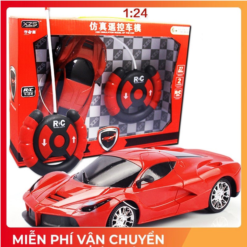 ô tô điều khiển từ xa - Đồ chơi xe ô tô kèm điều khiển từ xa chạy pin