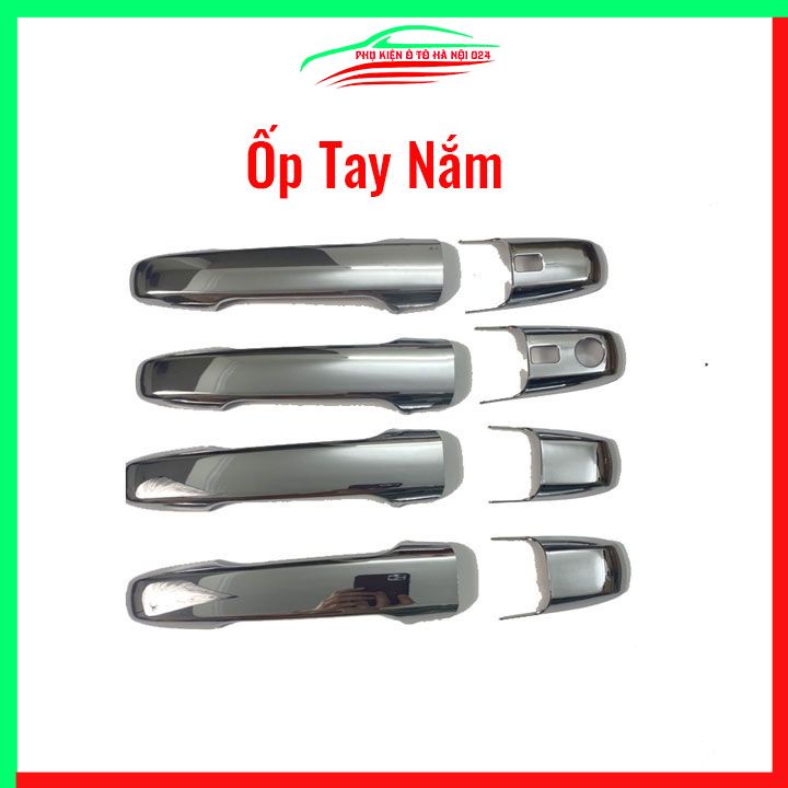 Ốp tay hõm cửa mạ crom Veloz 2022-2023 chống trầy va đập mở cửa xe