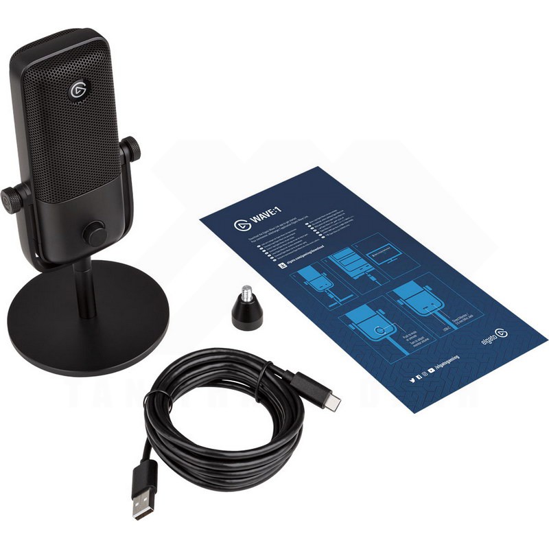 -  -  - Micro Chuyên Livestream Elgato Wave 1 - Chính Hãng Việt Nam - Mới 100%