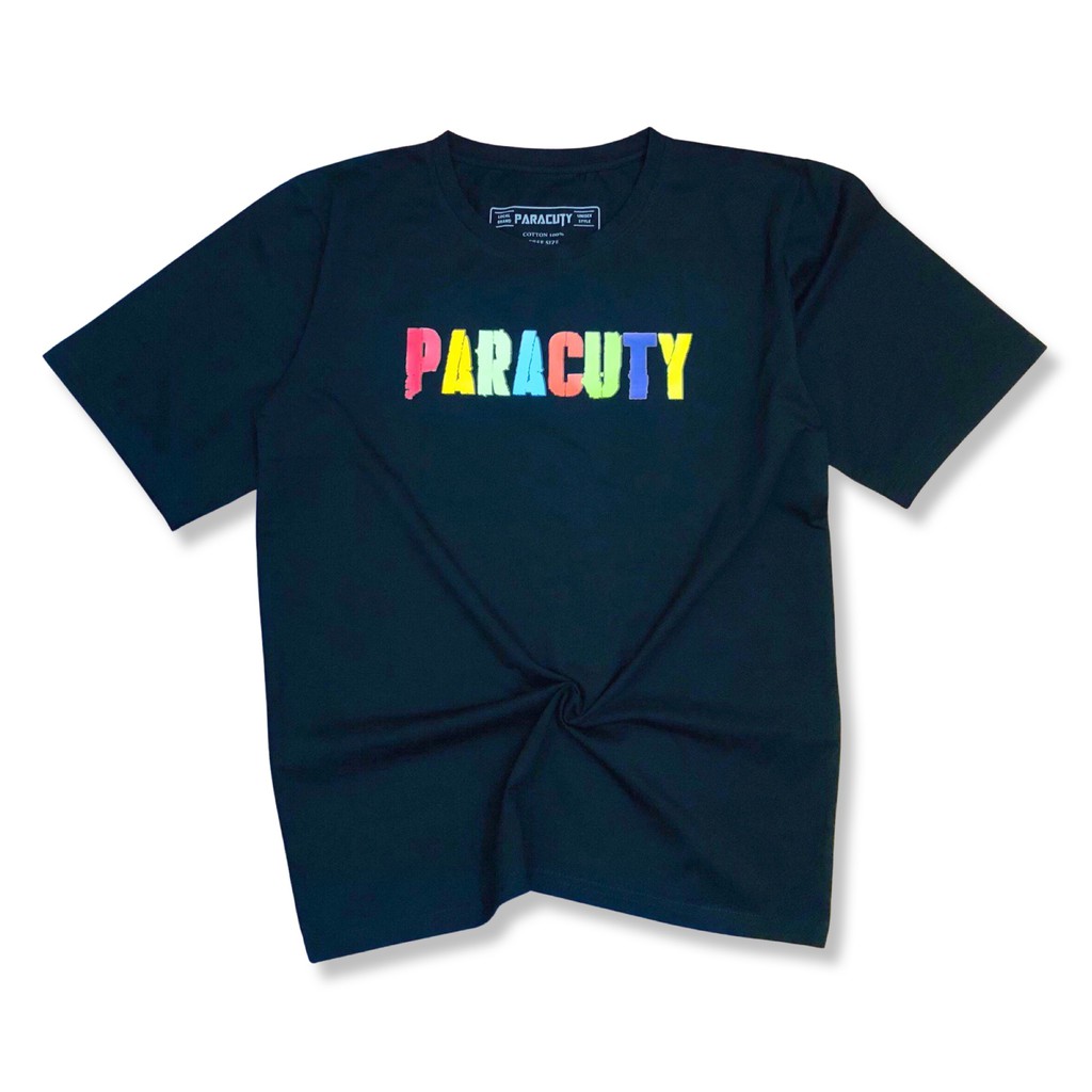 Áo thun nam nữ Unisex PARACUTY 7 sắc màu P08 chất liệu cotton 100%, co giãn 4 chiều, dày dặn, form rộng tay lỡ | BigBuy360 - bigbuy360.vn