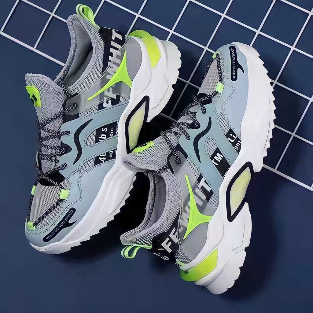 Giày thể thao sneaker nam D103, phong cách trẻ trung năng động, đế cao su non đi cực êm