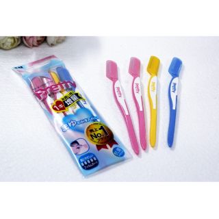 Set 3 dao cạo lông mày pretty kai - 4901331012860