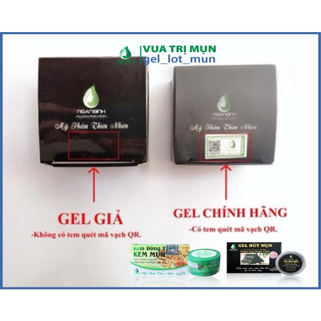 (MUA 1 TẶNG 1,tổng 2 gel than) gel lột mụn than tre chính hãng,gel hút mụn than tre hoạt tính ngân bình sịn