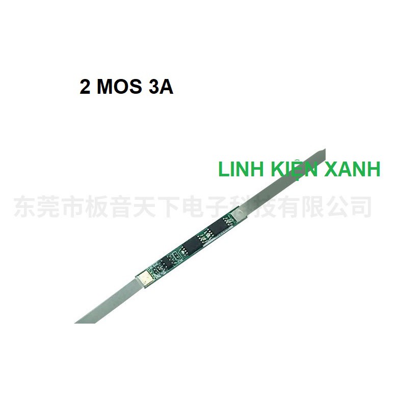 Mạch 1s bảo vệ 3.7v cho pin Li-ion 18650