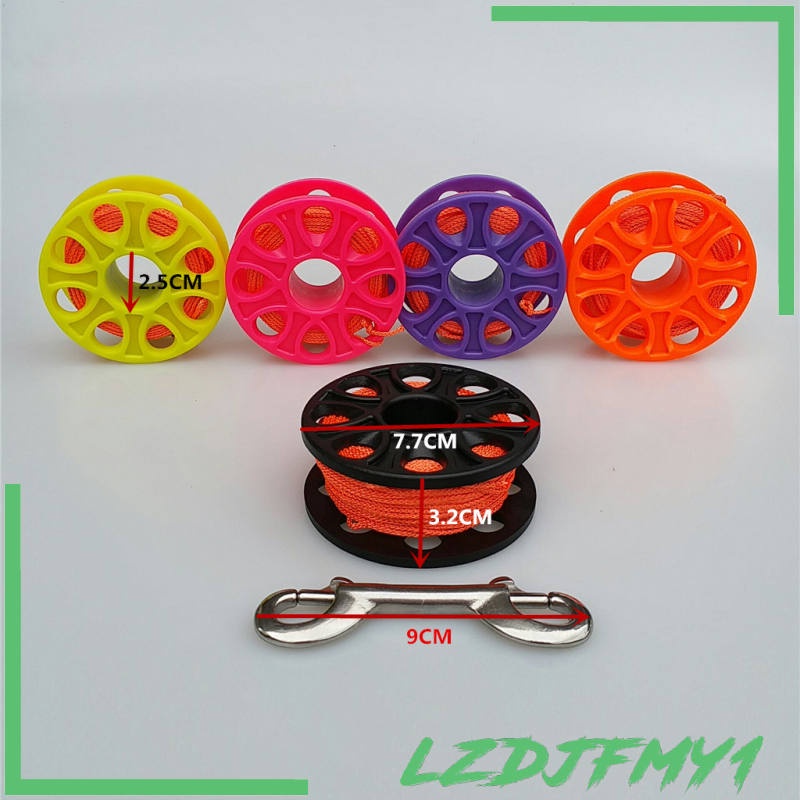 Cuộn dây lặn biển 18m kèm kẹp cố định | BigBuy360 - bigbuy360.vn