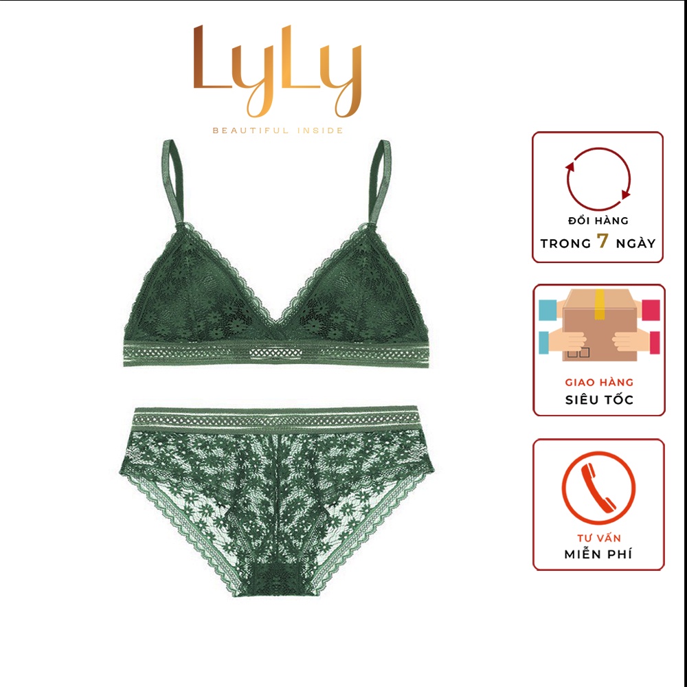 Bộ lót nữ ren mềm Lylylorem BL200